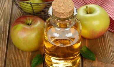Treatment of varicose veins with apple cider vinegar