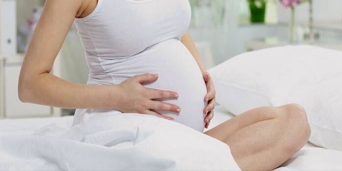 Varicose veins of the pelvis during pregnancy